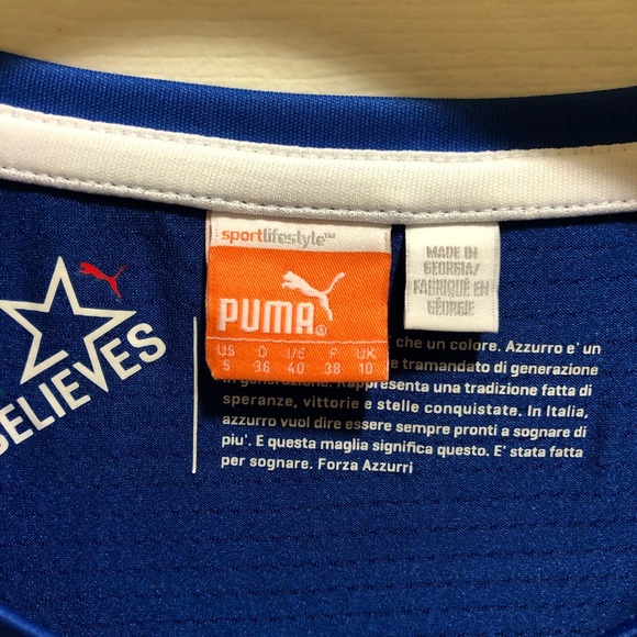 Puma ITALIA soccer jersey - Picture 3 of 4